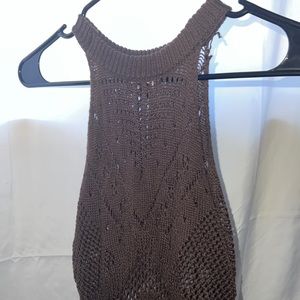 Knitted long dress